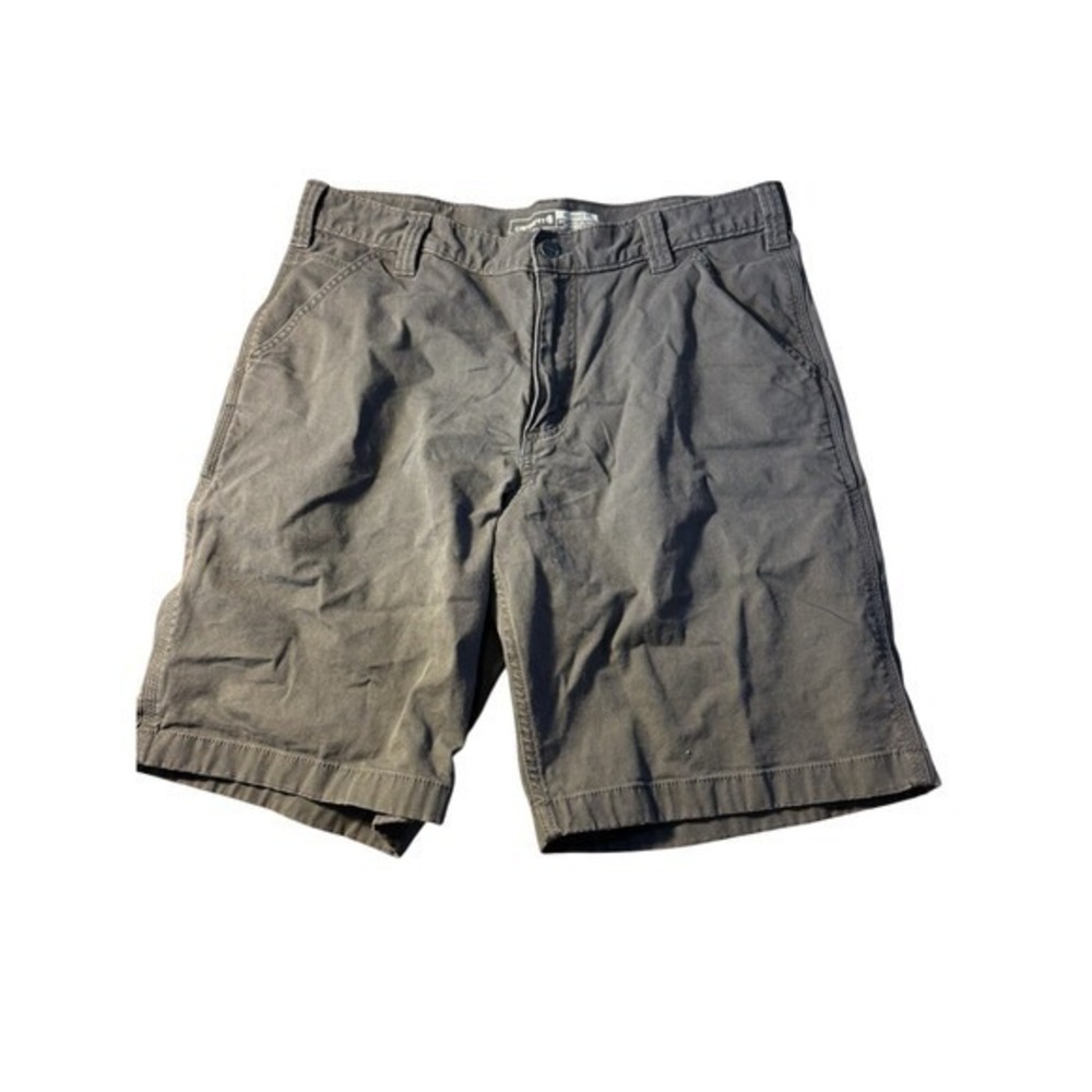 Carhartt Mens Gray Work‎ Utility Shorts Carpenter Style Pockets